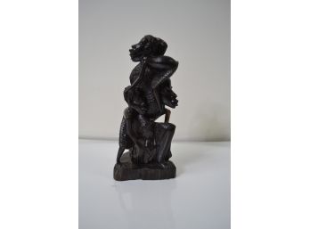 Solid Wood African Sculpture