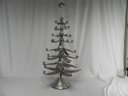 Mexican Tin Christmas Candelabra Christmas Tree, Large, 33.5 Inches Tall By 17 Inches Wide - New Mexico