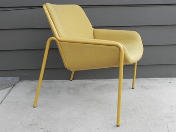 Blu Dot - Tangent Lounge Chair, Golden Yellow - Maharam Candor In Flare -