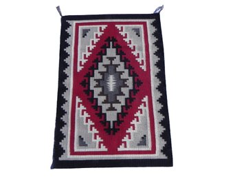 Dine, Navajo Weaving Rug, Crownpoint ?, New Mexico, Large 32 X 23, Trading Post, Native American Indian