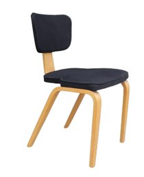 Thonet Period Dining Side Chair Newer Upholstery, Mid-Century Modern, Danish Modern, Bentwood