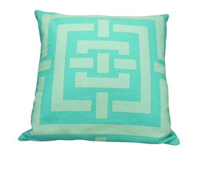 Mod Green Pillow, Billerica Decorative Pillow, Mid-century Design Influences, Boho, Modlivin New Old Stock