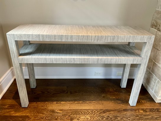 A Blake Raffia Console By Serena And Lily (1 Of 2)