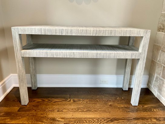 A Blake Raffia Console By Serena And Lily (2 Of 2)