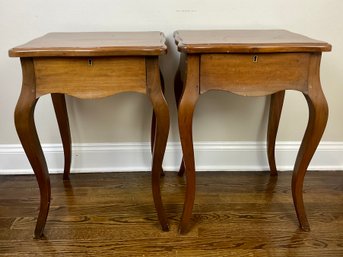 Pair Of Provincial Side Tables, French & Country Furnishings, New York