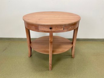 A Pair Of Demilune Tables