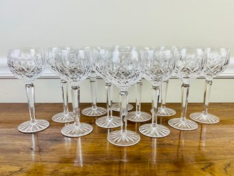 Set Of  Twelve Waterford Wine Hocks