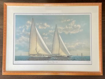 Americas Cup - 1937 - Michael Keane Signed