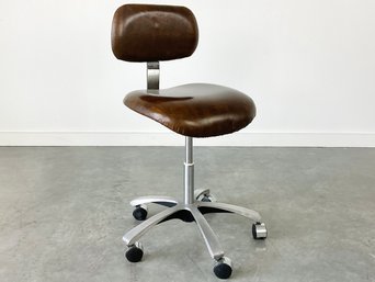 An Industrial Mid Century Chayes Virginia Rolling Chair