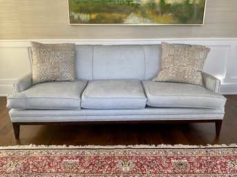 An Upholstered Three Seat Tasha Sofa From Mitchell Gold Bob Williams