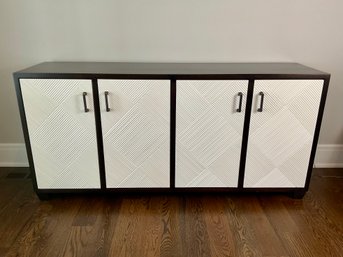A Chic And Clean Line Two Tone Buffet