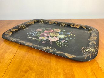 Painted Tole Serving Tray
