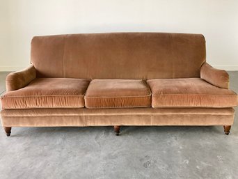 A Kravet Furniture Velvet 3 Seater Sofa