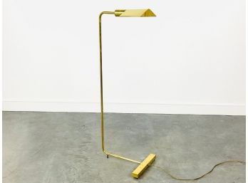 A Cedric Hartman Brass Mid Century Modern Floor Lamp