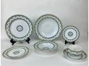 A Large Collection Of Raynaud Allee China, 80 Pieces