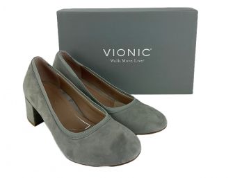 Brand New Vionic Olympia Natalie Suede Heels, Womens Size 9