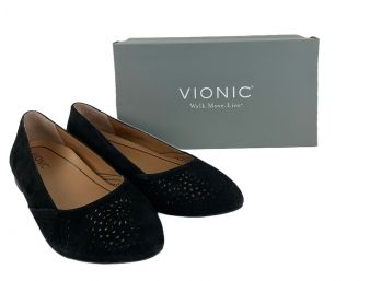 Brand New Vionic Pair Of Womens Black Shoes, Size 9