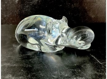A Crystal Hippopotomus