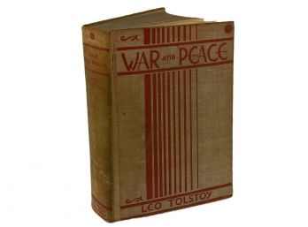 A First Edition, War And Peace, By Leo Tolstoy