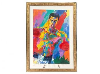 A Muhammad Ali Serigraph, By Leroy Neiman, Signed & Numbered