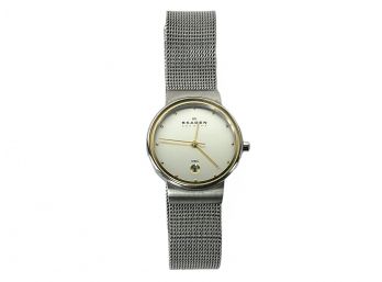 A Skagen Stainless Steel Ladies Wristwatch