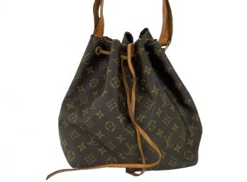 A Vintage Louis Vuitton Bucket Bag