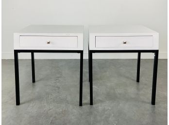 A Pair Of Contemporary End Tables