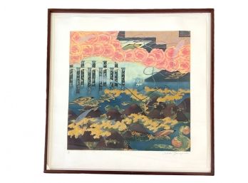 A Takako Yamaguchi Color Etching, Signed And Numbered (3 Of 4)
