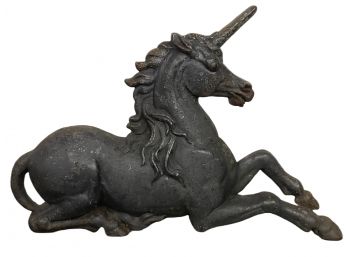 A 19th Century English Cast Iron Unicorn