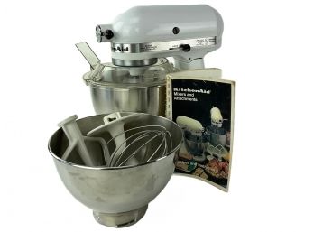 A Vintage Kitchen Aid Mixer And Attachments