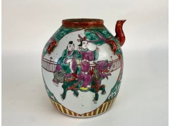A Kangxi Dynasty Style Porcelain Teapot