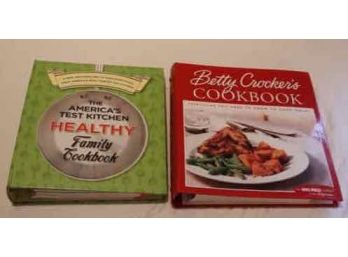 Betty Crocker And Test Kitchen Cookbooks