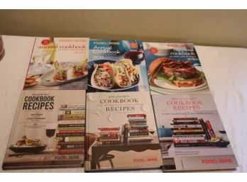 Food & Wine Annual Cookbooks And Best Of Best