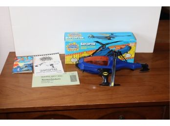 Super Powers Kenner DC Vehicle BATCOPTER Batman Complete Great Condition