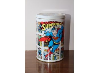 Superman Tin Can