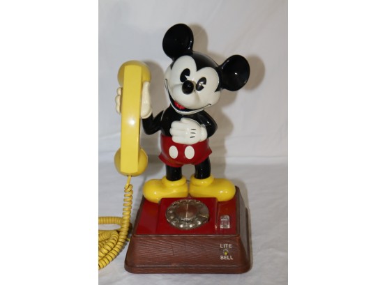 Vintage Western Electric Mickey Mouse Rotary Phone