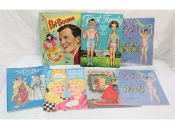 Vintage Cut-Out-Doll Books Cut Out Doll