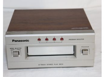 Vintage Panasonic RS853 8-track Player.