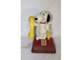 Vintage Snoopy And Woodstock Phone