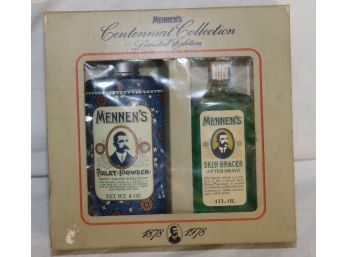 Mennens Centennial Collection Limited Edition Aftershave & Toilet Powder Set