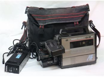 Vintage Olympus VX-402-VHS Video Movie Recorder Camcorder