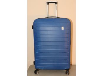 Blue Hard Sided Rolling Suitcase  IT Luggage
