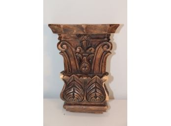 Wooden Carved Wall Shelf