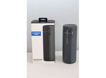 'UE MEGABOOM Charcoal Black Wireless Mobile Bluetooth Speaker (Waterproof And Shockproof)'