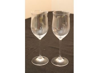 Pair Of Marques By Waterford Crystal Champagne Flutes Glasses