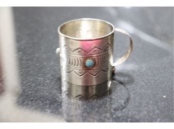 Vintage A Soce Sterling Silver Baby Cup Mug