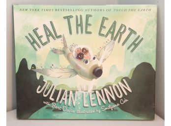 Signed Copy Of 'Heal The Earth' By Julien Lennon Autographed #2