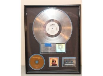 Changing Faces 'Stroke You Up'platinum Record Riaa Album Award