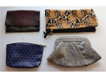 4 Vintage Handbag Purse Clutch