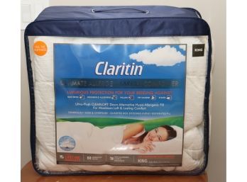 Claritin Ultimate Allergen Barrier King Size Comforter
